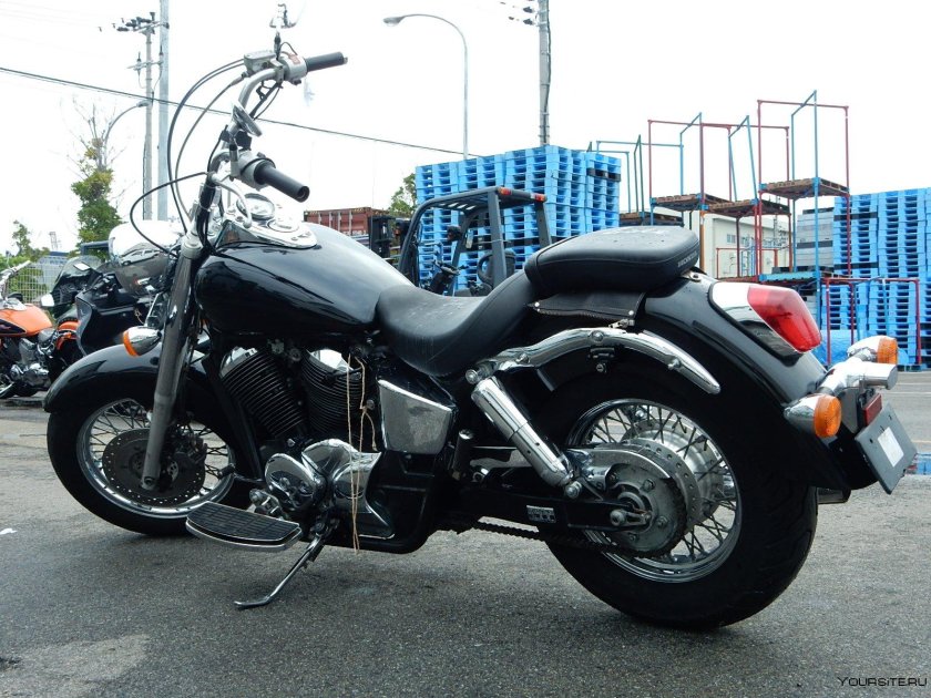 Honda 400 кубов чоппер