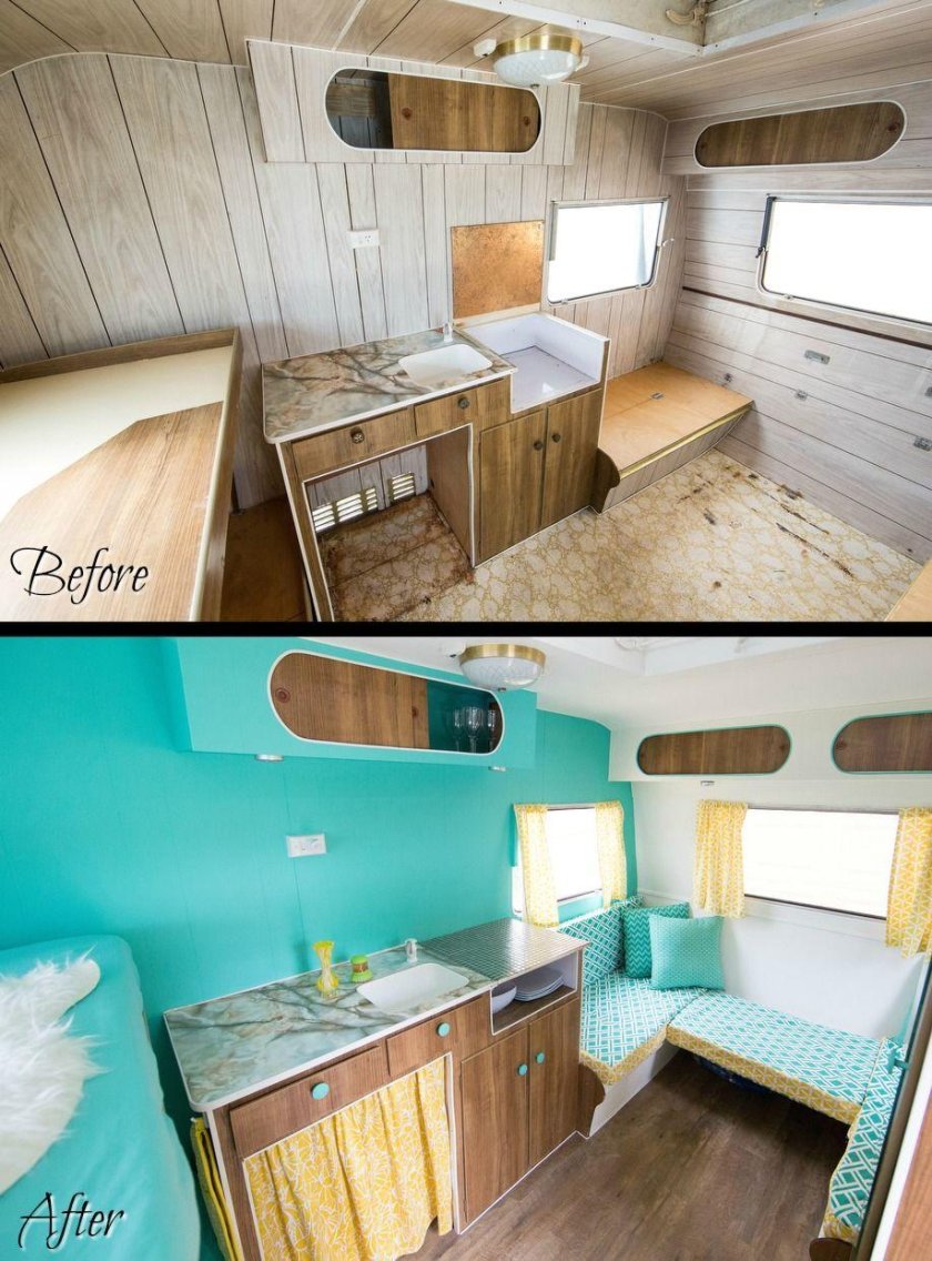 Отделка кемпера