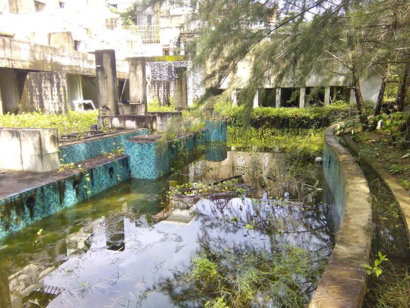 Заброшенный отель в Тайланде