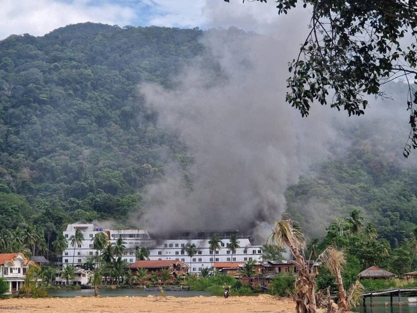 Заброшенный отель в тайланде