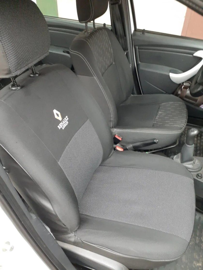 Чехлы на сиденья renault logan 1