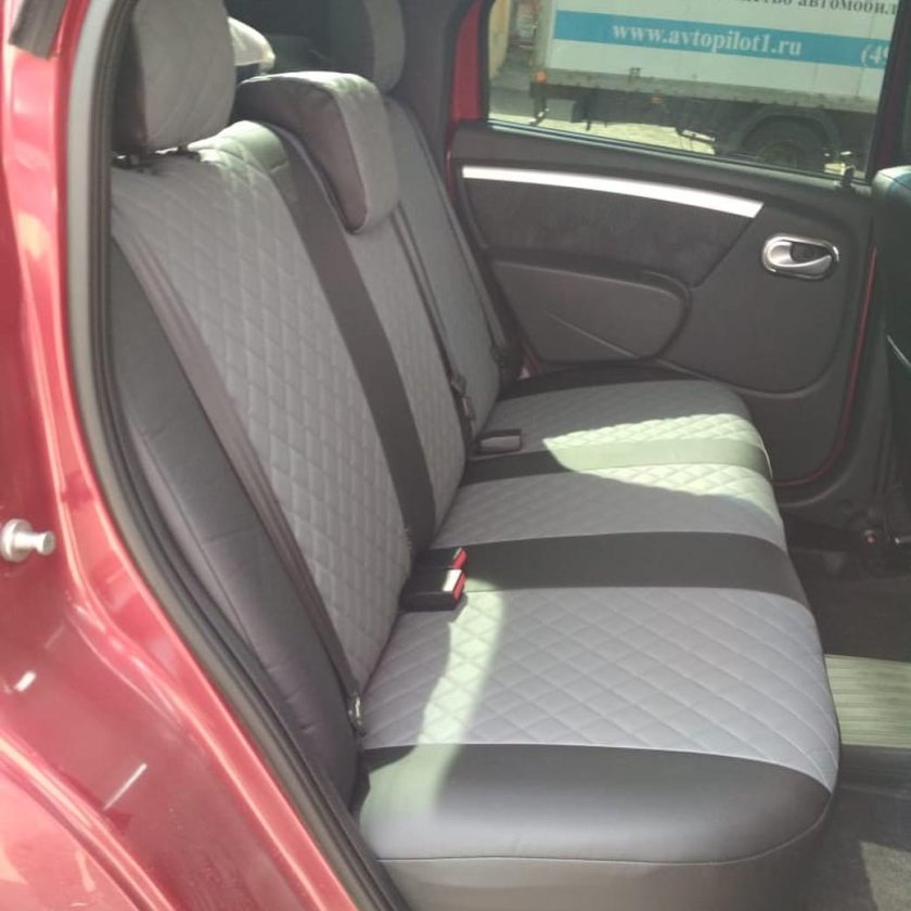 Авточехлы на Рено Логан 1