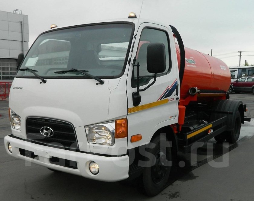 Hyundai HD 78 ассенизатор