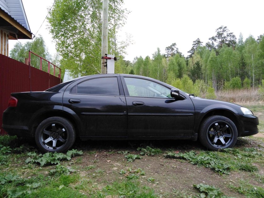 Волга Сайбер черный диски