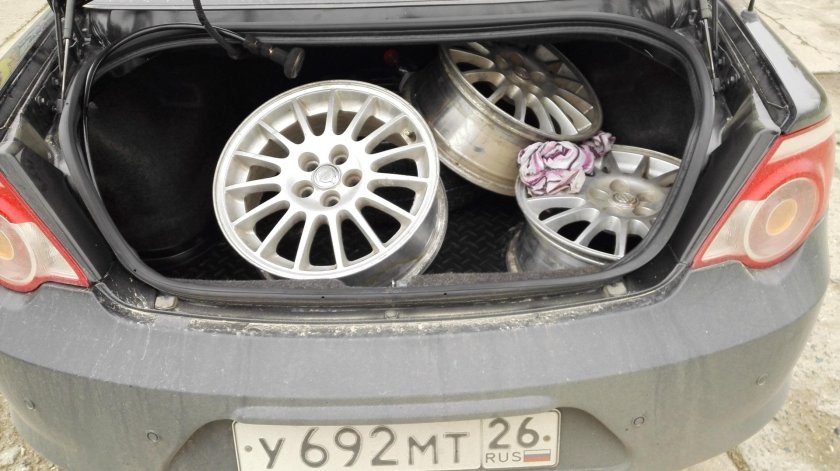 Волга Сайбер центральное отверстие на колесах