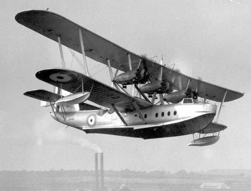 Летающая лодка королевских ВВС short Rangoon