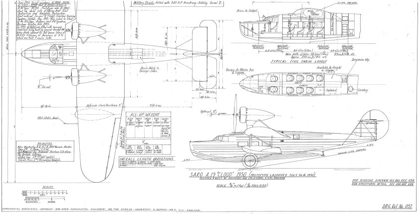 Гидросамолет Каталина чертежи