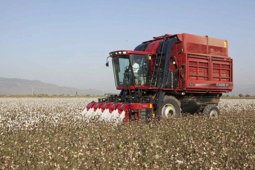 Хлопкоуборочный комбайн кейс 2022