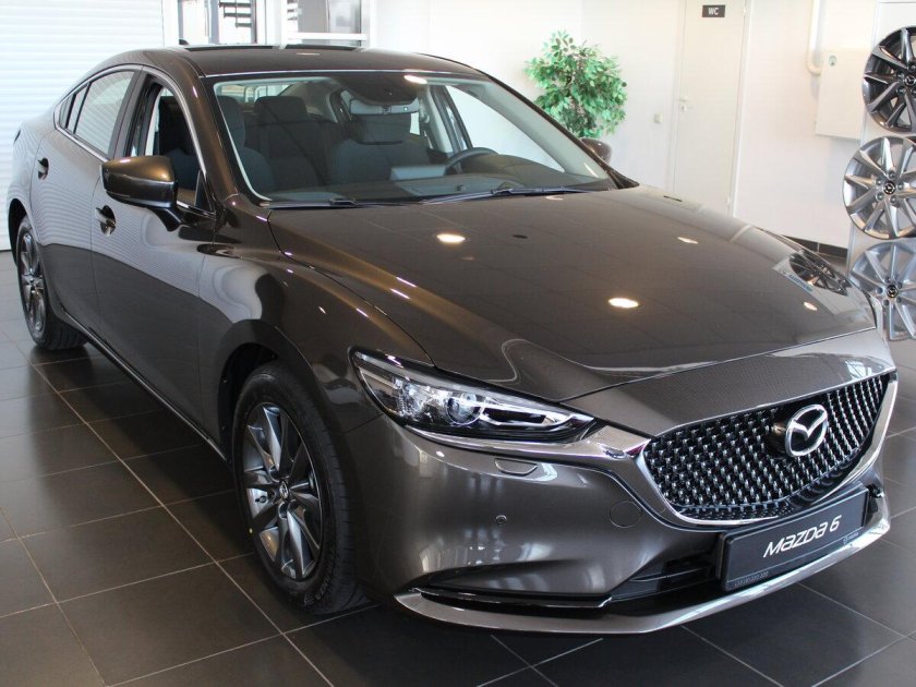 Мазда 6 2018 серая