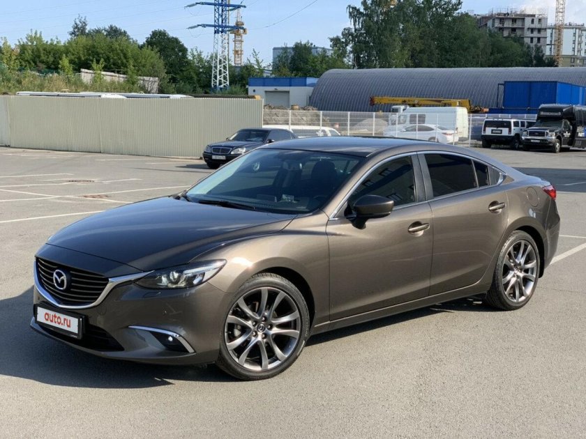 Mazda 6 2017 серая