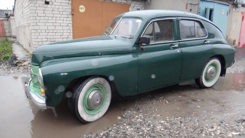 ГАЗ м20 зеленая