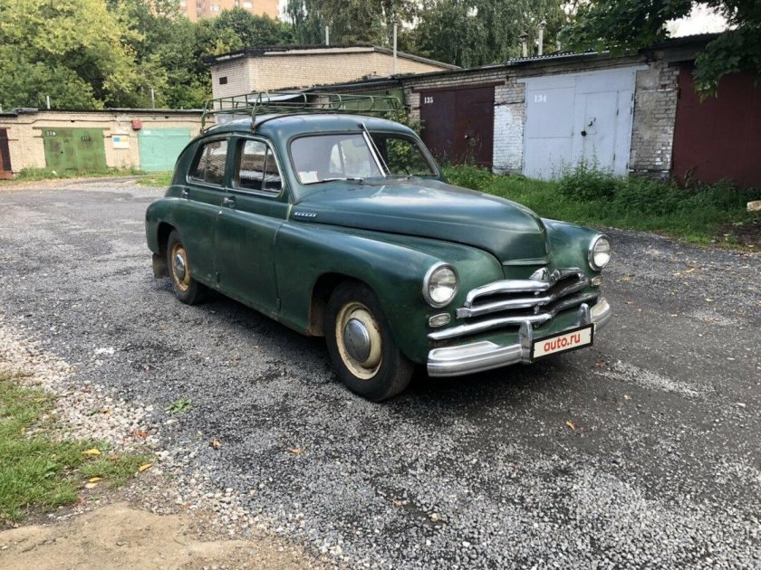 ГАЗ м20 зеленая