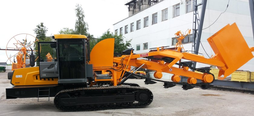 Экскаватор-дреноукладчик ЭТЦ-203