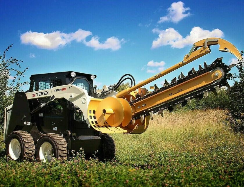 Траншеекопатель Delta tr1200