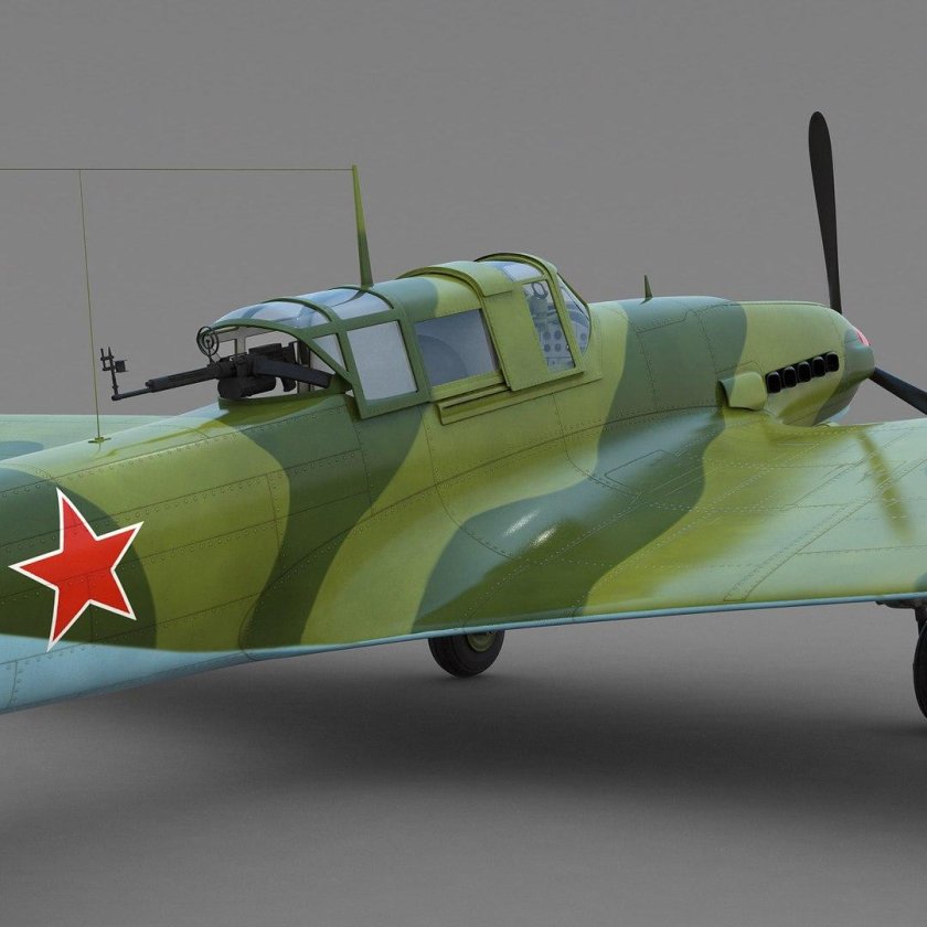 Самолёт ил 2 штурмовик