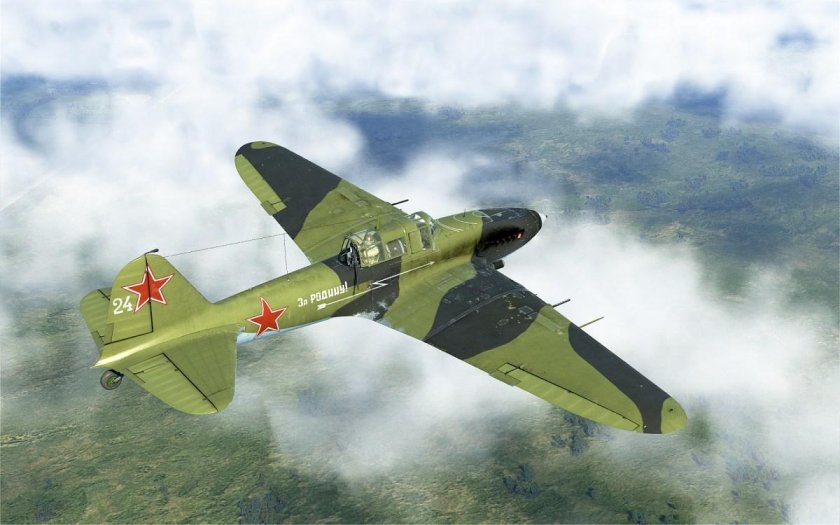 Самолёт ил 2 штурмовик