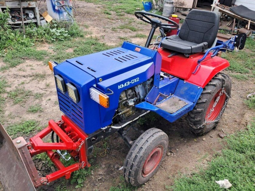 Минитрактор рустрак р12