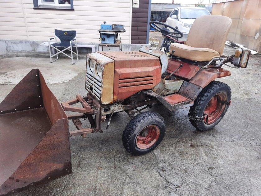 Мини трактора самоделки ЗУБР