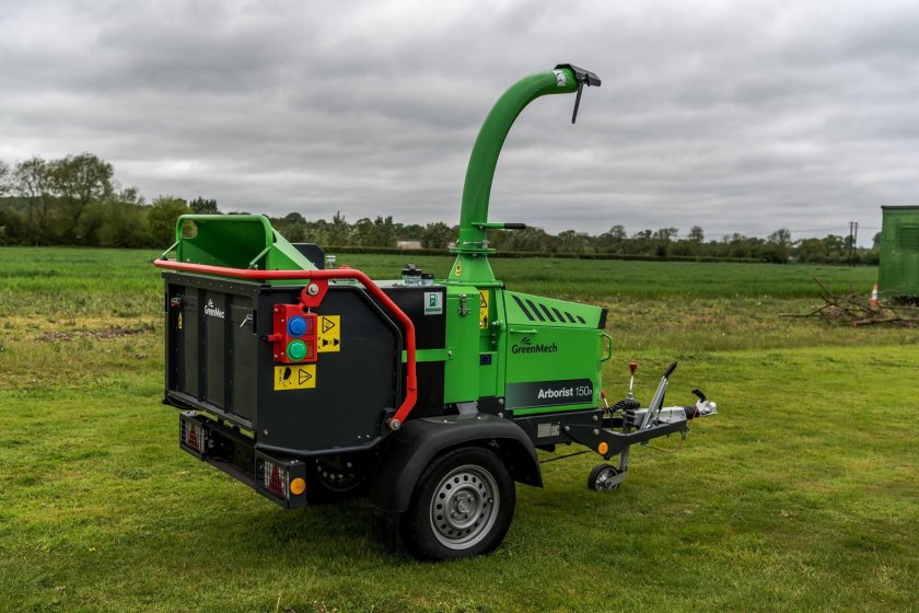 Измельчитель веток Green Mech Arborist 130, 150