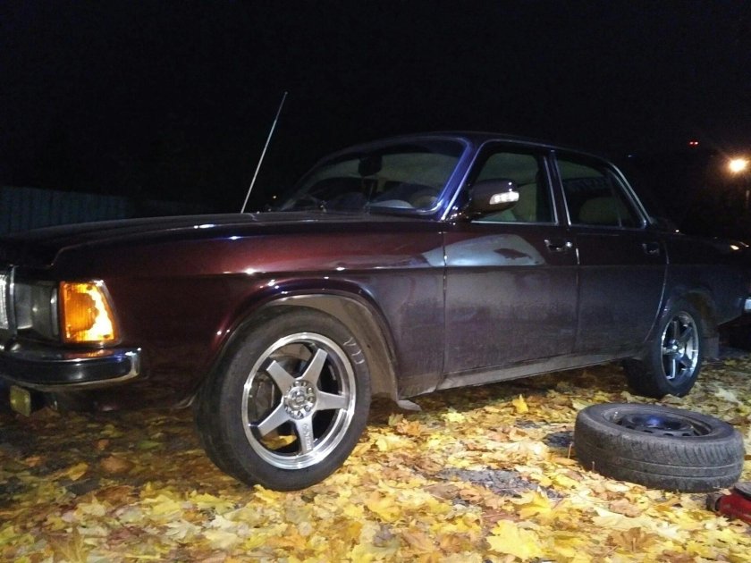 Волга 3102 на 16 дисках