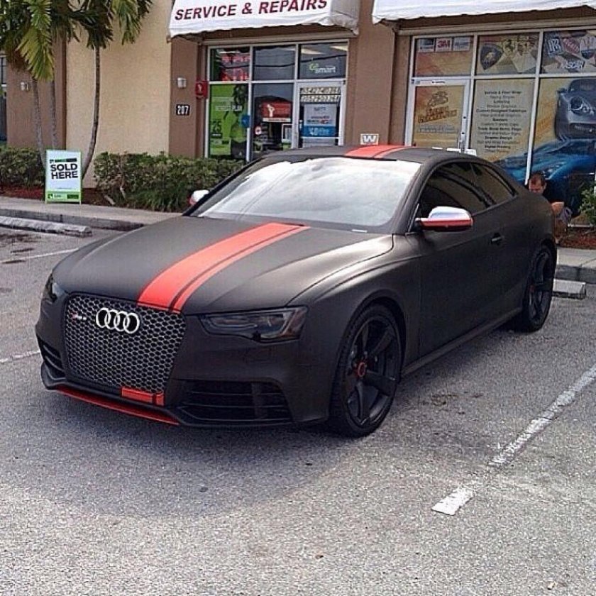 Audi rs5 Matte Black