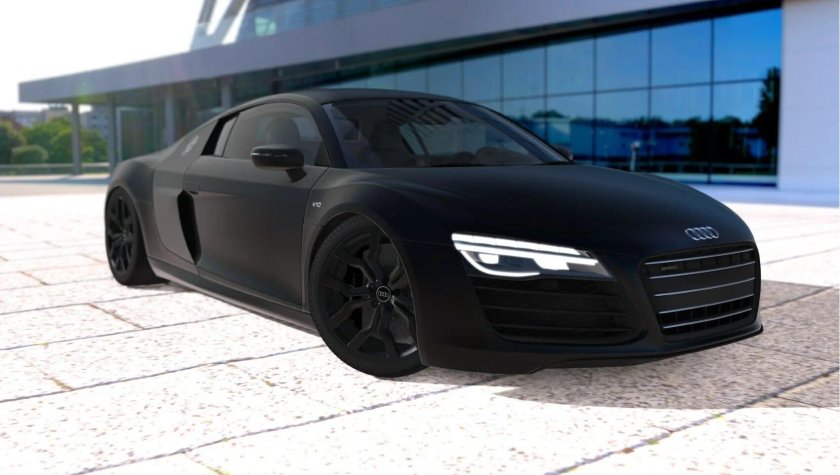 Audi r8 Black
