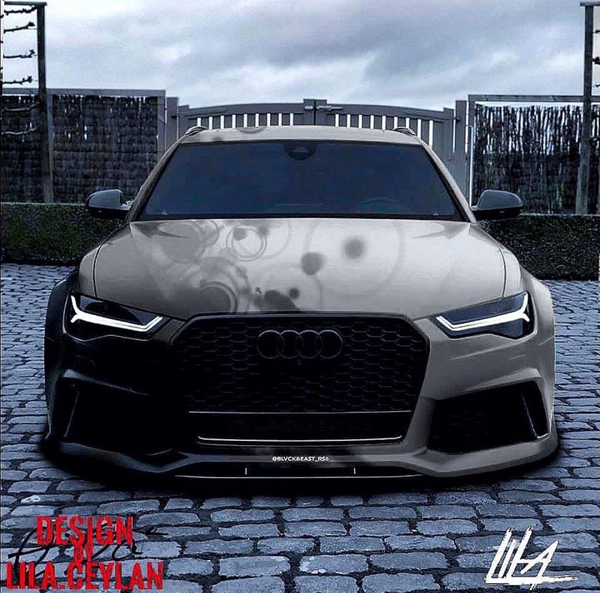 Ауди рс6 черная