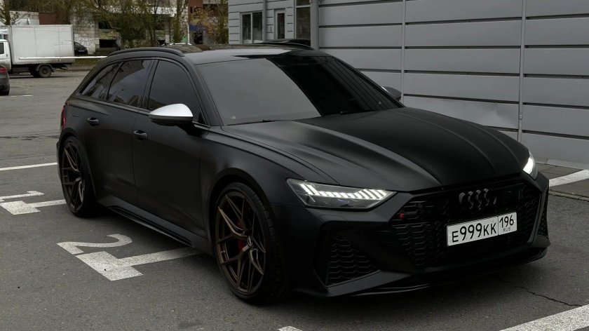 Ауди рс6 черная