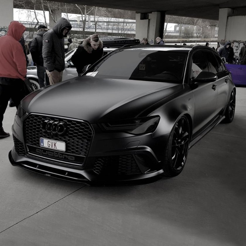 Ауди rs6 black