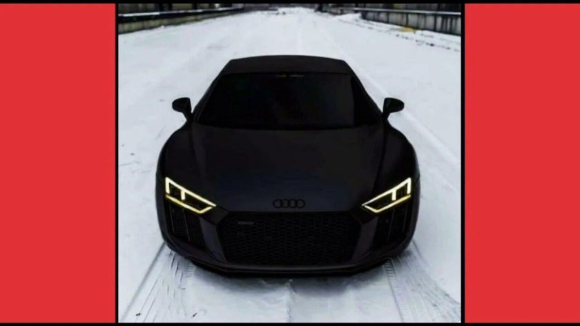 Ауди р8 черная