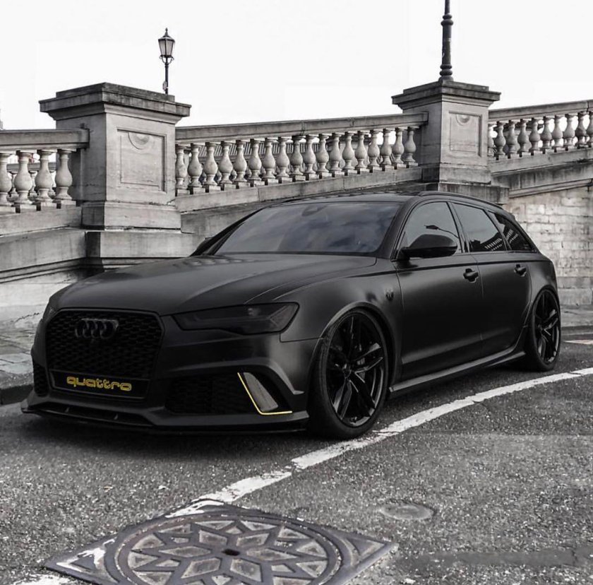 Ауди рс6 черная