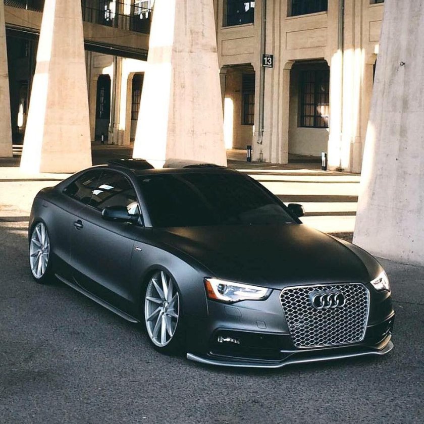 Ауди а9 черная матовая