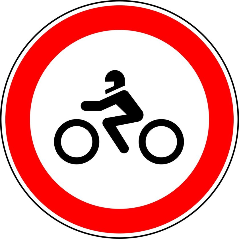 Дорожные знаки для мопедов