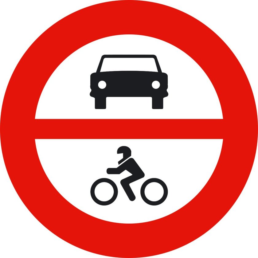 Дорожные знаки для машин