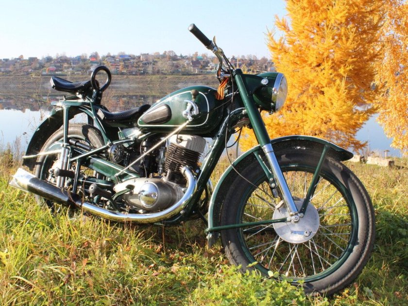 Советские мотоциклы ИЖ 49