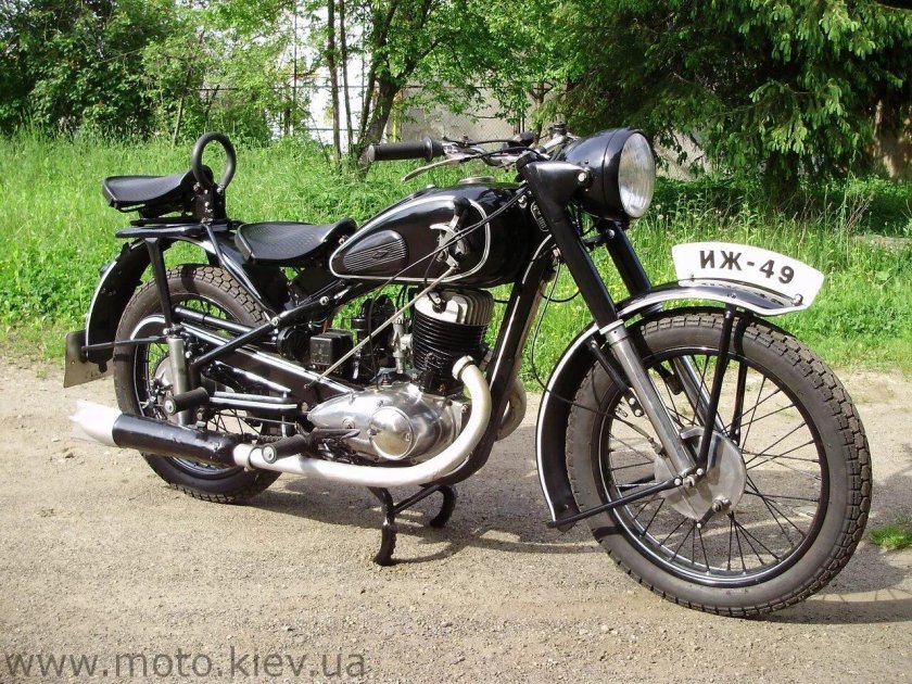 Советские мотоциклы ИЖ 49