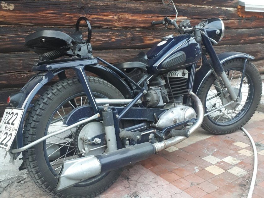 ИЖ-49 мотоцикл черный