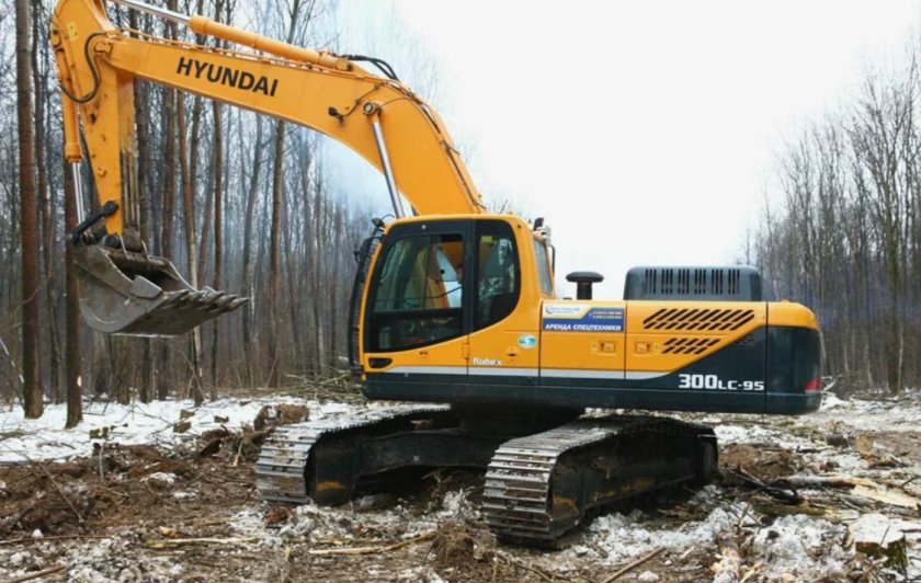 Экскаватор Hyundai r300lc