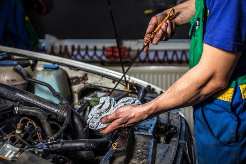 Замена масла