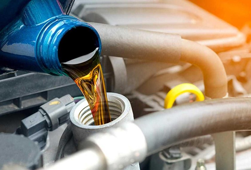 Моторное масло и фильтр