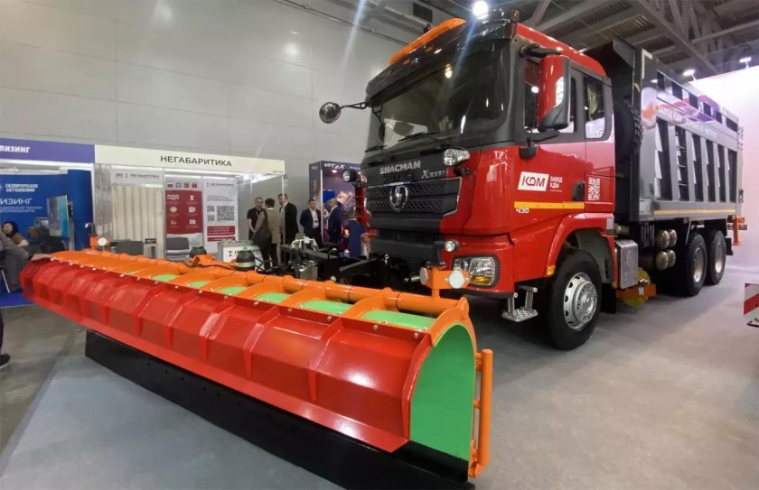 Шасси Шакман 6х4