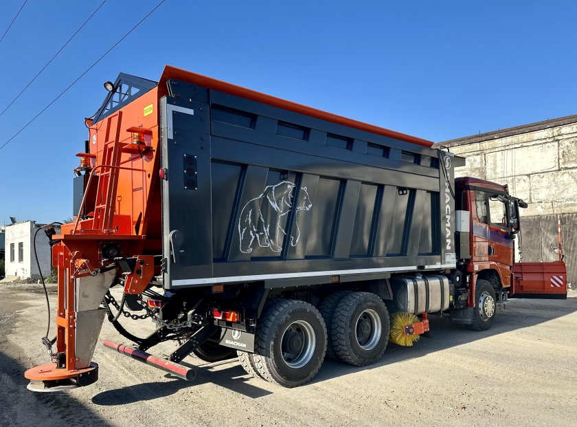 Пескоразбрасыватель кдм