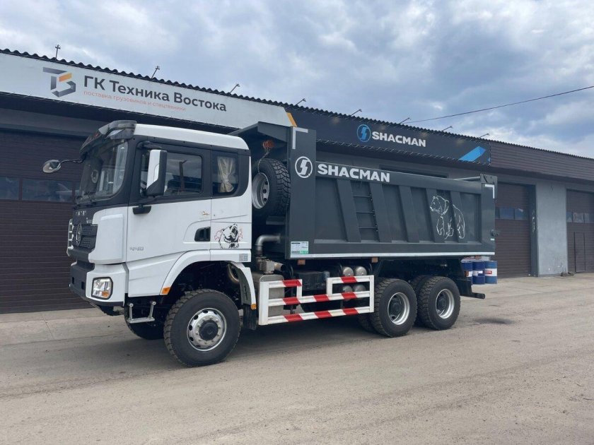 Shacman x3000 6x6 самосвал