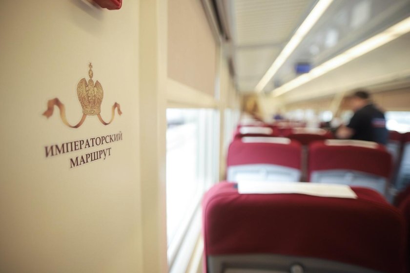 Императорский поезд в Тобольск