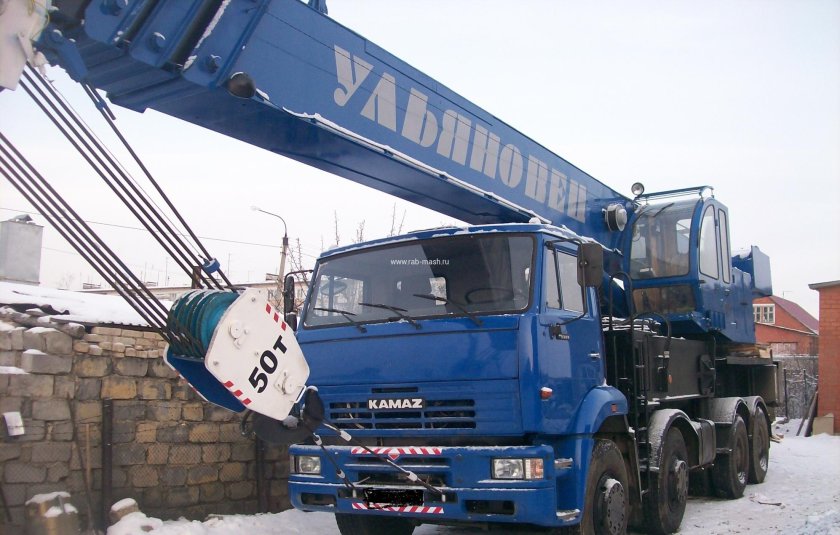 Кран автомобильный МКТ-50.1 Ульяновец