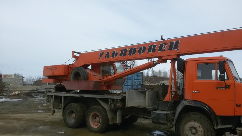 Автокран Ульяновец МКТ-25 .2