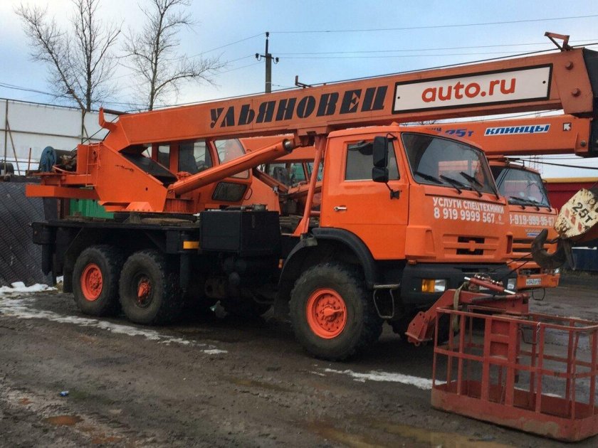 Автокран МКТ-25.5