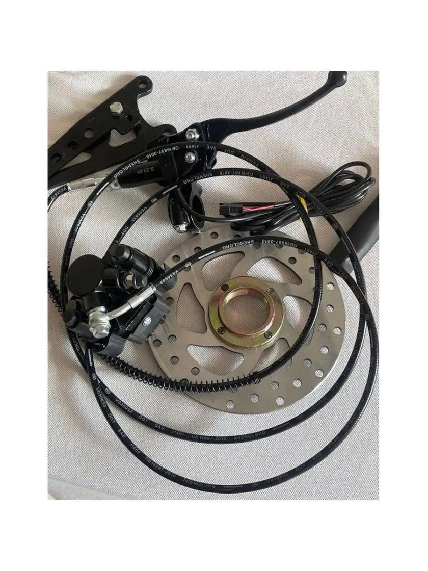 Гидравлический тормоз для электровелосипеда