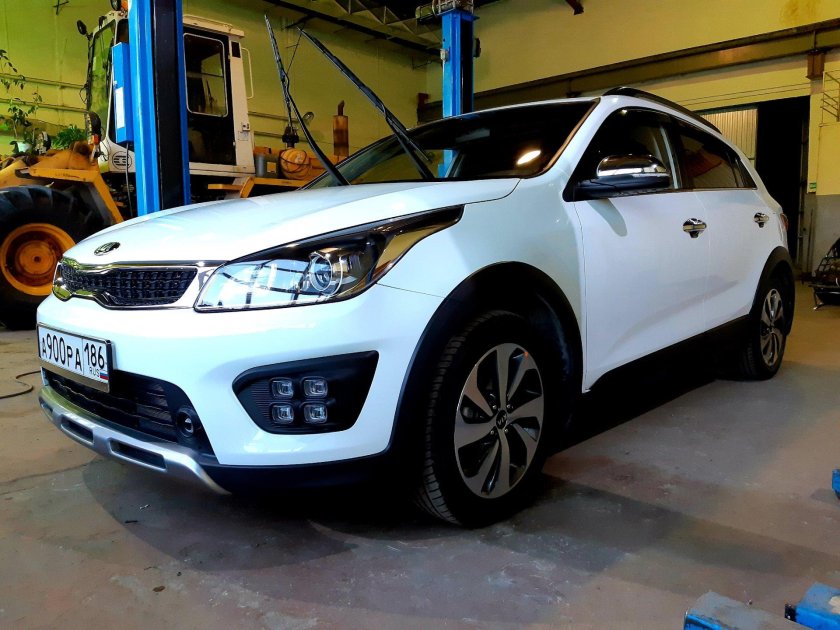 Kia Rio x line обвес