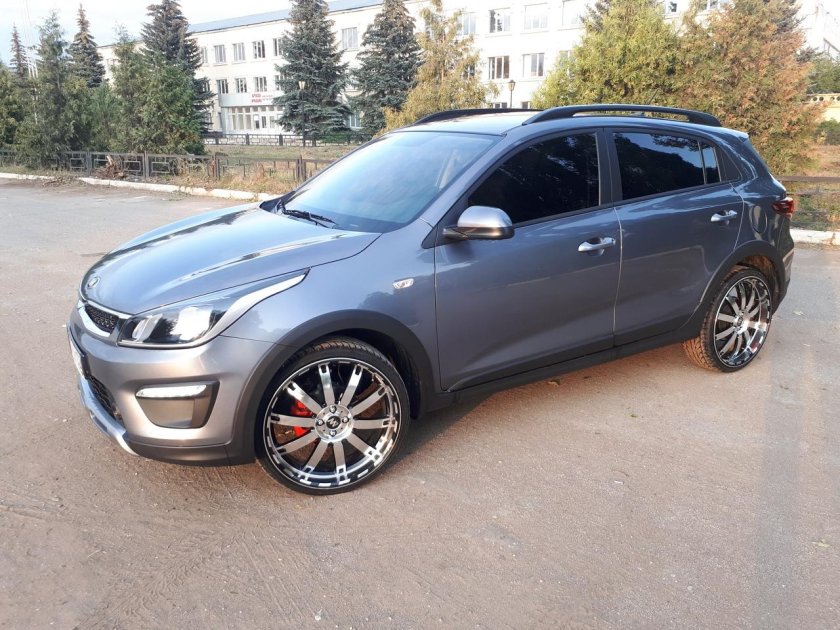 Киа Рио х-лайн на 18 дисках